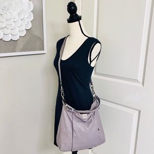 COACH Gray Leather Crossbody Bag/ Purse